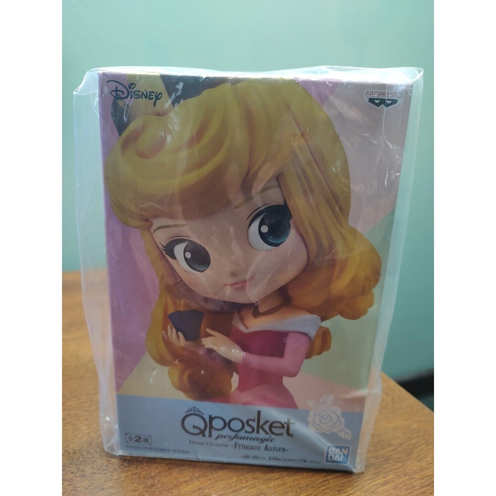 Bandai Disney Sleeping Beauty's Princess Aurora Q Posket Perfumagic NIB